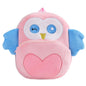 Cute Plush Toddler Backpacks Mini Brown Owl Backpack for Kids Real Littles Backpack for Boy Girl