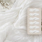 FEXIA Beige Cheesecloth Table Runner 35x120 Inches Ivory Gauze Rustic Boho Spring Easter Table Runner for Engagement Party Decorations Bridal Shower Wedding Party First Communion Centerpiece
