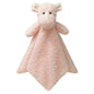 Baby Pink Rhino Soft Stuffed Animal Security Blanket, Plush Rhino Character Lovey Blanket, Baby Shower/Nursery Gift, Newborn Infant Toddler Snuggle Blankie for Boys Girls, 14 Inches