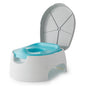 Ingenuity Prepare to Potty 3-in-1 System - Potty Training Toilet, Topper, Step Stool, Easy Setup, Pink, for Toddlers 18 Months+