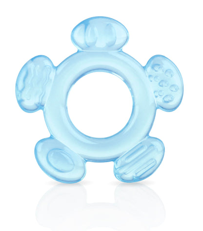 Nuby 3 Step Soothing Teether 3 Piece Set- Front, Middle, Back Teeth Teething- Pink/Purple, 3 m+