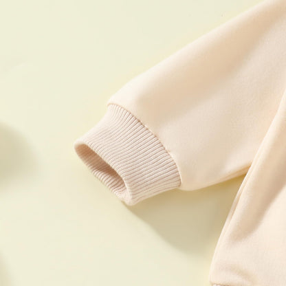 AMAWMW Infant Baby Girl Clothes Long Sleeve Loose Sweatshirts Pockets Pants Headband Outfits Fall Winter Spring Gift
