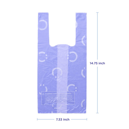 Ubbi Disposable Nappy Sacks, Lavender Scented, Easy-To-Tie Tabs, Baby Diaper Disposal or Pet Waste Bags, Value Pack, 400 Count