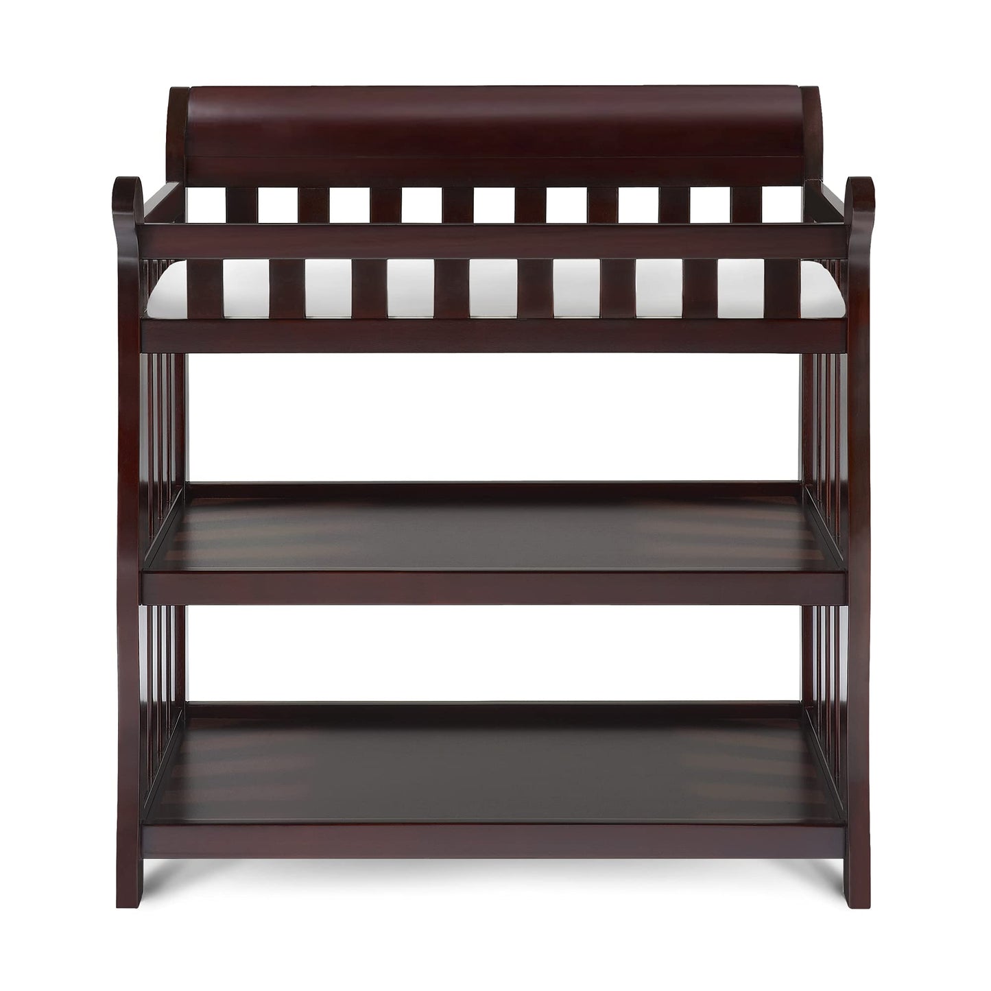 Delta Children Eclipse Changing Table with Changing Pad, White