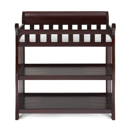 Delta Children Eclipse Changing Table with Changing Pad, White