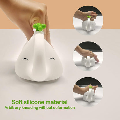 Cute Frog Night Light for Kids, Color Changeable Soft Silicone Sleeping Night Lamp for Nursery, Dimmable Timer Rechargeable Colorful Baby's Light Room Decor Children Gifts