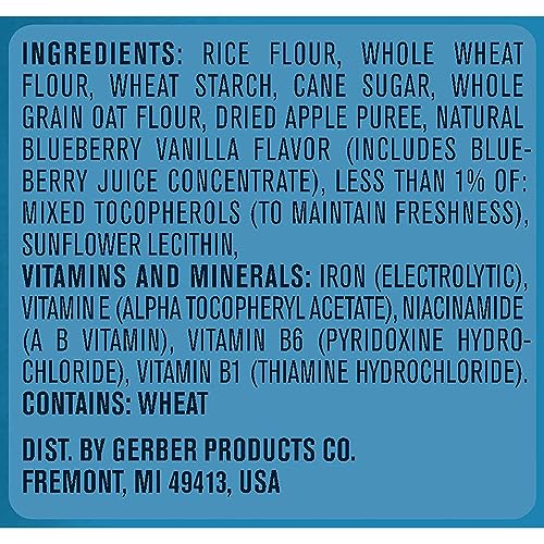 Gerber Baby Snacks, Baby Food, Puffs, Strawberry Apple, 1.48 Ounce