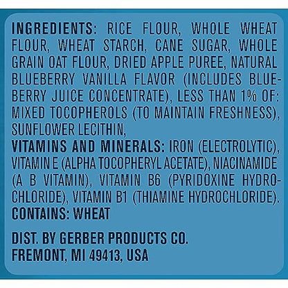 Gerber Baby Snacks, Baby Food, Puffs, Strawberry Apple, 1.48 Ounce