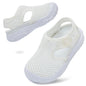 LeIsfIt Toddler Sandals Boys Girls Wide Sandals Kids Water Sandals Barefoot Water Shoes for Beach Swim Lightweight Closed Toe Summer Sandals