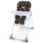 BABY JOY Convertible High Chair for Babies & Toddlers, Height Adjustable, Grow & Go High Chair w/Recline & Footrest, Removable Double Tray, Portable Baby Dinning Chair with Wheels (Beige)