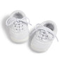 Morbido Infant Baby Boys Girls Canvas Sneaker Toddler Slip On Anti Skid Newborn First Walkers Candy Shoes for 0-18 Months