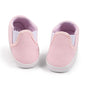 Morbido Infant Baby Boys Girls Canvas Sneaker Toddler Slip On Anti Skid Newborn First Walkers Candy Shoes for 0-18 Months