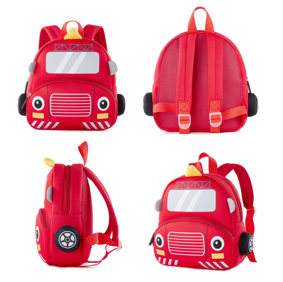 KK CRAFTS Preschool Backpack Toddler Neoprene Animal Schoolbag Lunch backpack for Kids Boys Girls(Dinosaur)