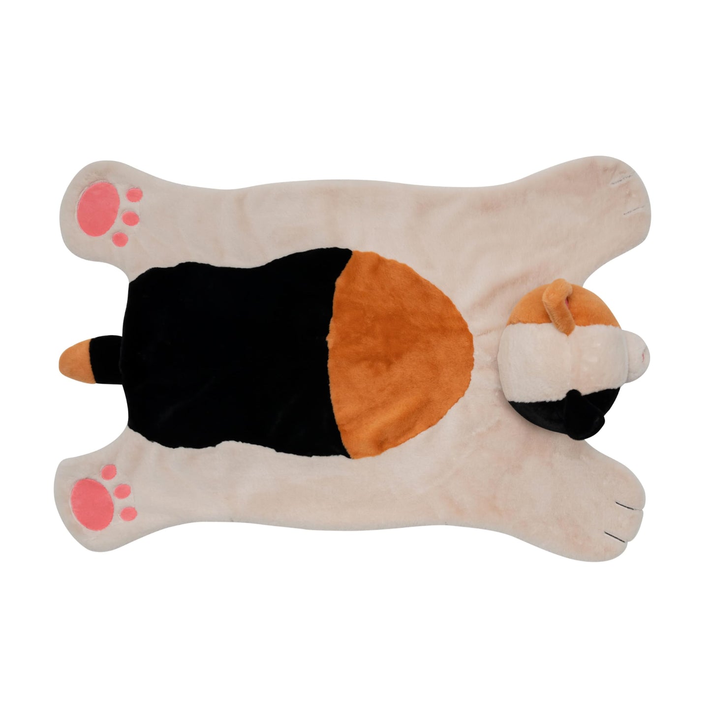 Plush PlushieRugs - Animal Rug for Kids Room, Fluffy Nursery and Fur Kids Rugs for Playroom - Big Large Stuffed Animals Irregular Shaped Rug that Works Great as Woodland Nursery Decor (Dinosaur)