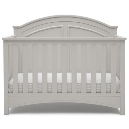 Delta Children Perry 6-in-1 Convertible Crib - Greenguard Gold Certified, Bianca White