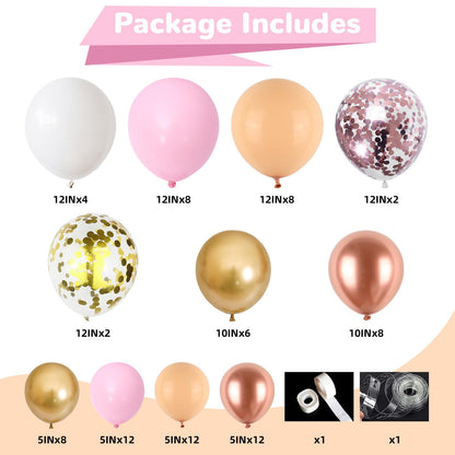 Dusty Blue Sage Green Balloon Arch Kit Slate Fog Blue Pastel Green White Sand Beige Gold Balloons Garland for Jungle Safari Birthday Baby Shower Wedding Party Decorations