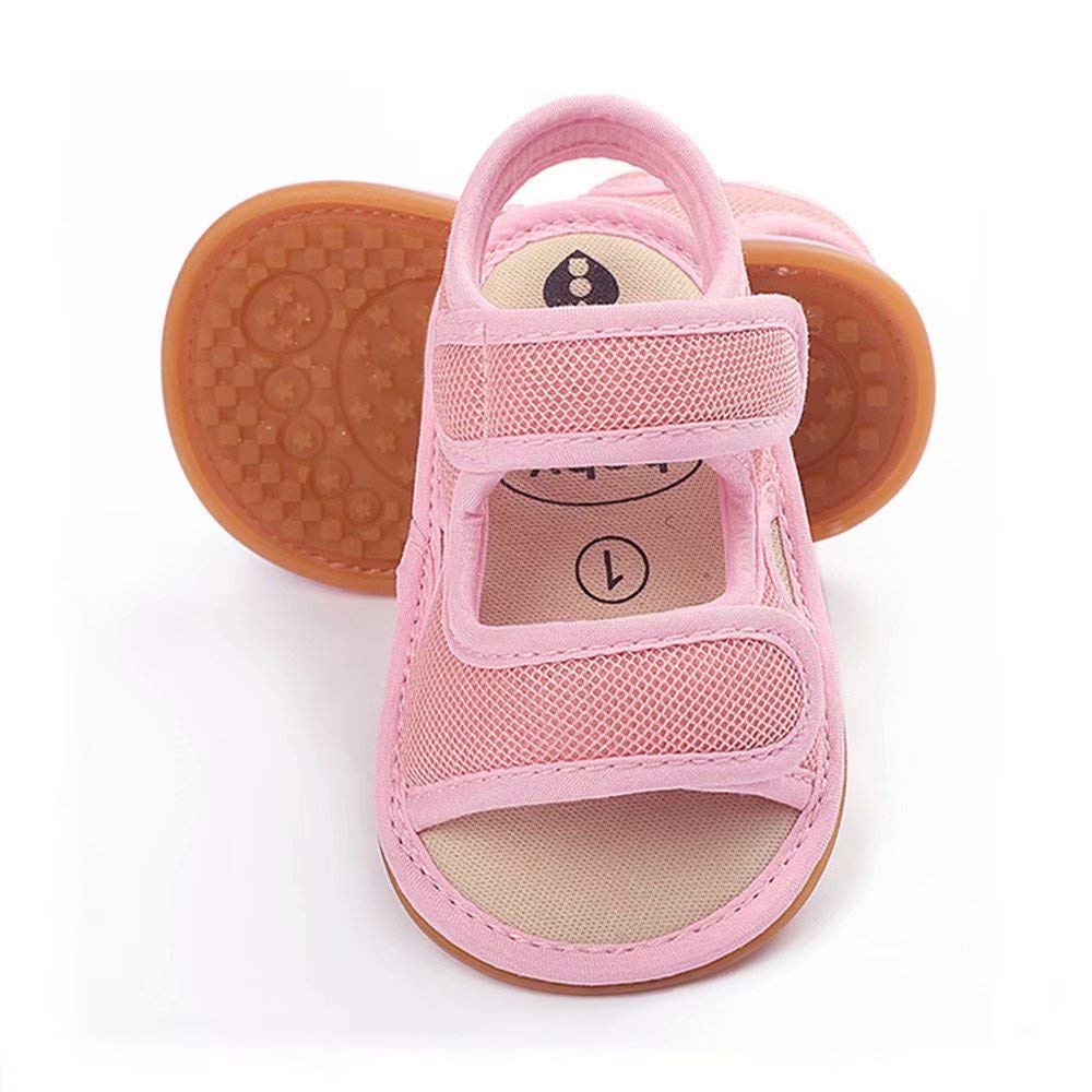 OAISNIT Baby Girls Boys Sandals Premium Breathable Anti-Slip Rubber Sole Infant Summer Outdoor Shoes Toddler First Walkers