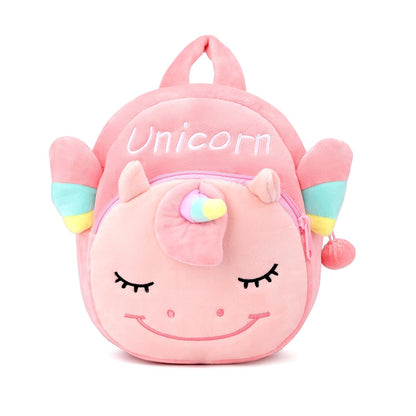 Cute Toddler Backpack Plush Animal Cartoon Mini Travel Daycare Bag for Baby Girl Boy 2-6 Years (Shark Blue)