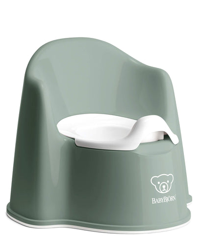 Sigalux BabyBjörn Potty Chair, Powder Pink/White, Potty Training Toilet, Easy-to-Clean, Removable Inner Potty, Non-Slip