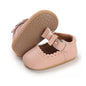 COSANKIM Baby Girls Mary Jane Flats Shoes Anti-Slip Rubber Sole Infant Toddler Princess Wedding Dress Shoes