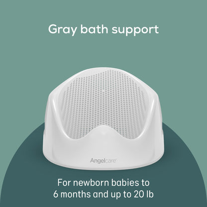 Angelcare Baby Bath Support (Pink) | Ideal for Babies Less than 6 Months Old