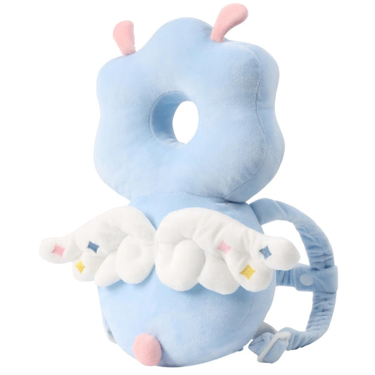 Baby Head Protector Backpack -Soft & Lightweight Pads - Prevents Bebes Backward Fall Astronauts Plush Stuffed