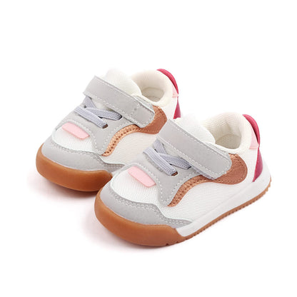 Baby Boy Girl Shoes Infant Non Slip Sneakers Breathable Lightweight Toddler First Walking Shoes 6 12 18 24 Months