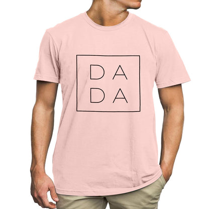 MNLYBABY Dad Shirts for Men Funny DADA Letter Print Graphic Tshirts Father Daddy Papa Gifts Tee Tops