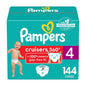 Pampers Diapers - Cruisers 360 - Size 5, 100 Count, Babyproof up to 100% Leakproof Pull-On Diaper