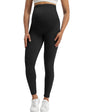 Buttergene Women's Maternity Leggings over the Belly Pregnancy Active Wear Workout Yoga Tights Pants