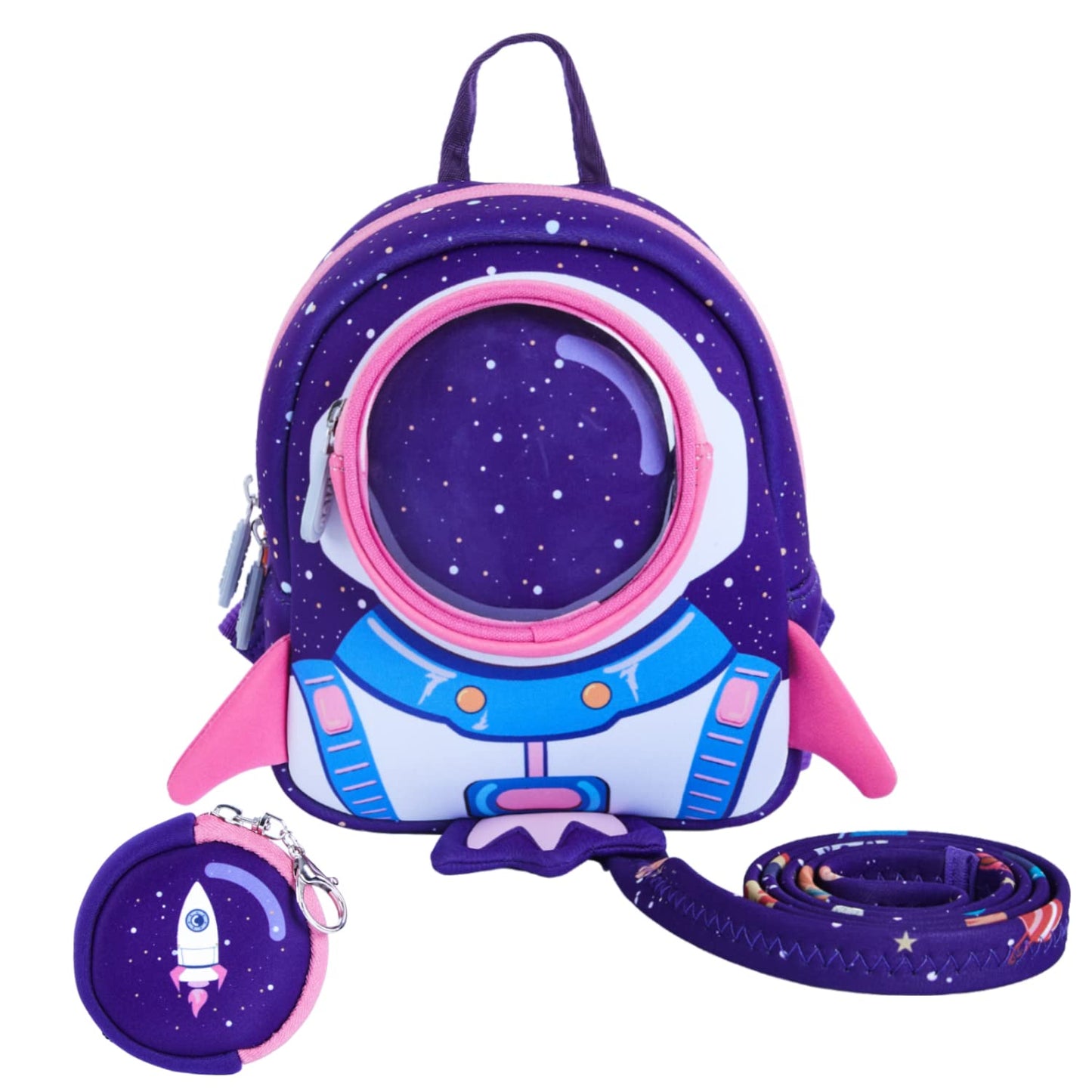 yisibo Rocket Toddler Backpack with Leash,3-6 Years Anti-lost Kids Backpack,Children Backpack for boys girls