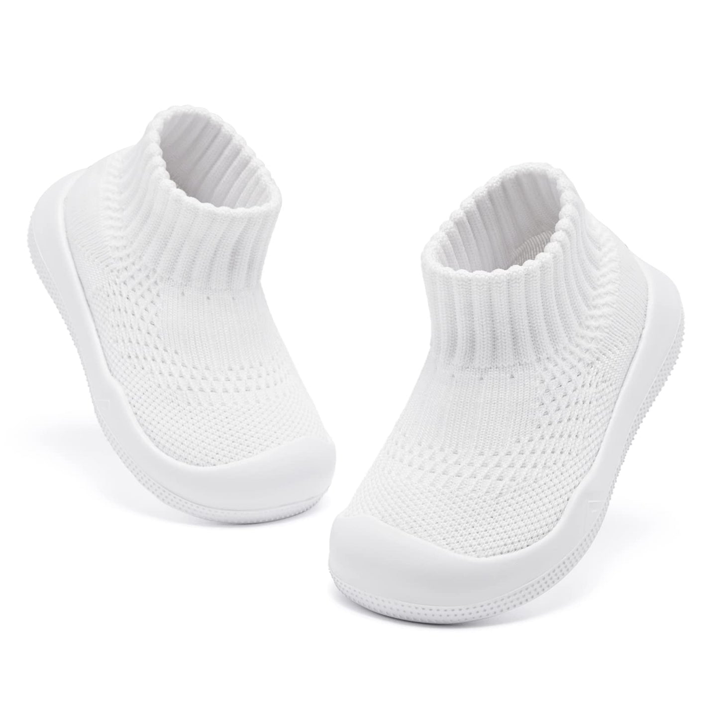 Engtoy Baby Shoes & Socks - Non-Slip Breathable Slippers with Soft Rubber Sole - Baby Boys & Girls Slip On Sneakers