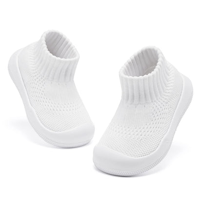 Engtoy Baby Shoes & Socks - Non-Slip Breathable Slippers with Soft Rubber Sole - Baby Boys & Girls Slip On Sneakers