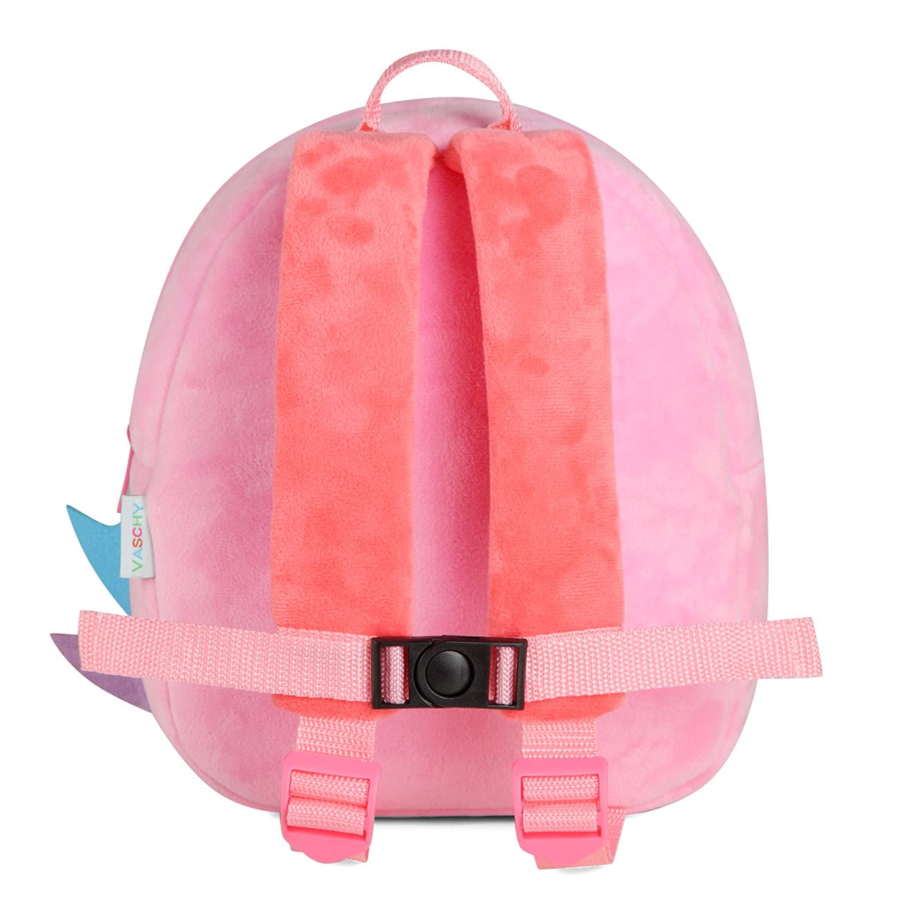 VASCHY Toddler Backpack, Baby Boys and Girls Cute Plush Animal Small Daycare Backpack for Baby Little Kids Yellow Cat