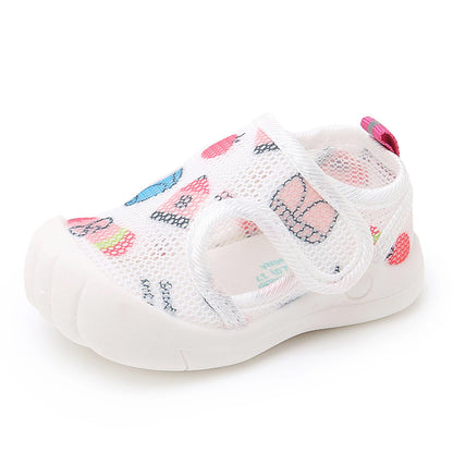 RVROVIC Boys Girls Athletic Sports Sandals Open-Toe Breathable Rubber Sole Beach Water Shoes for Toddler
