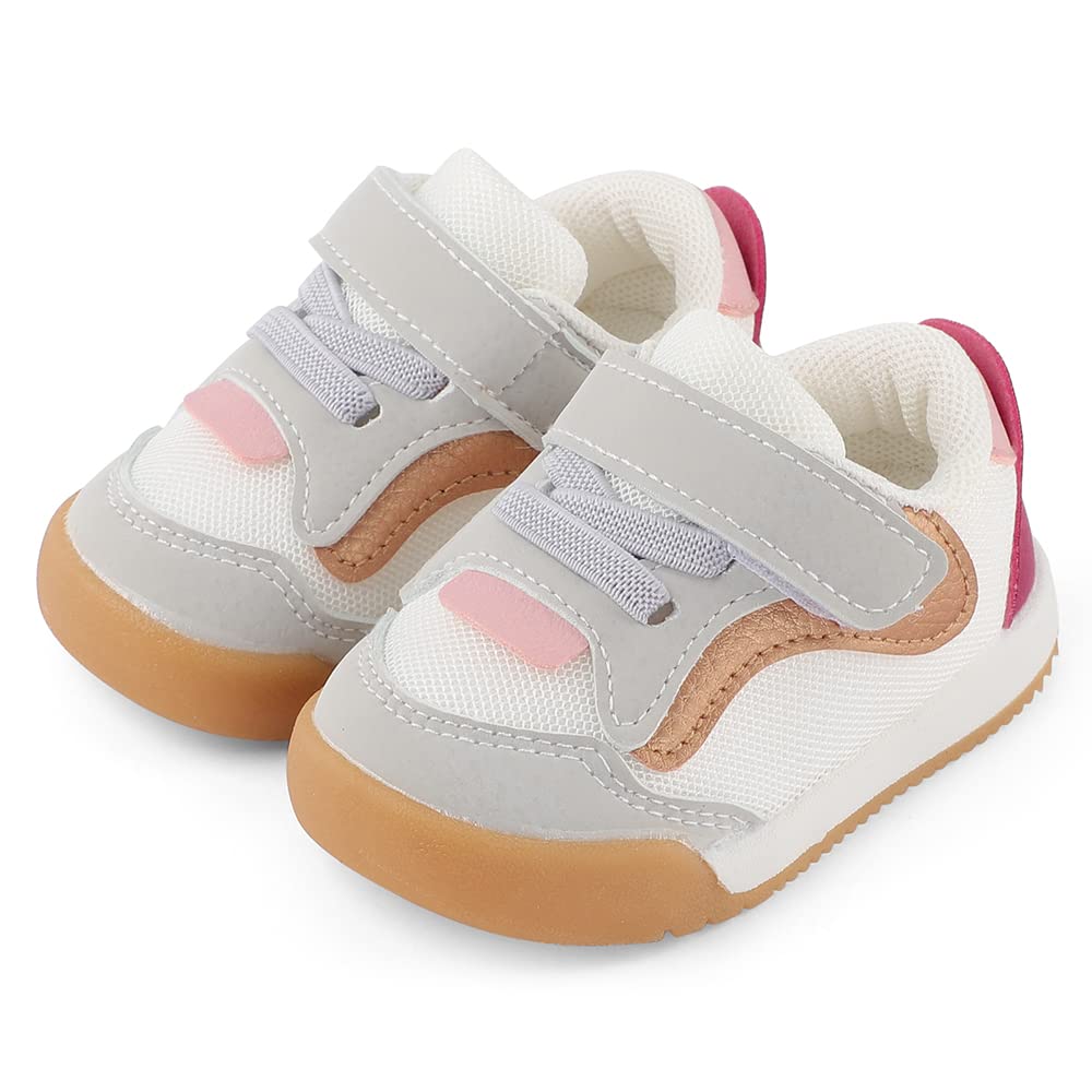 Baby Shoes Boys Girls First Walkers Cute Animals Toddler Sneakers Prewalkers Rubber Sole