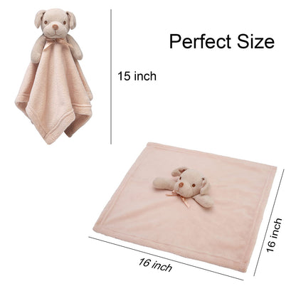 Pro Goleem Duck Security Blanket Soft Yellow Baby Lovey Unisex Lovie Baby Gifts for Newborn Toddler Snuggle Toy Stuffed Animal 16 Inch