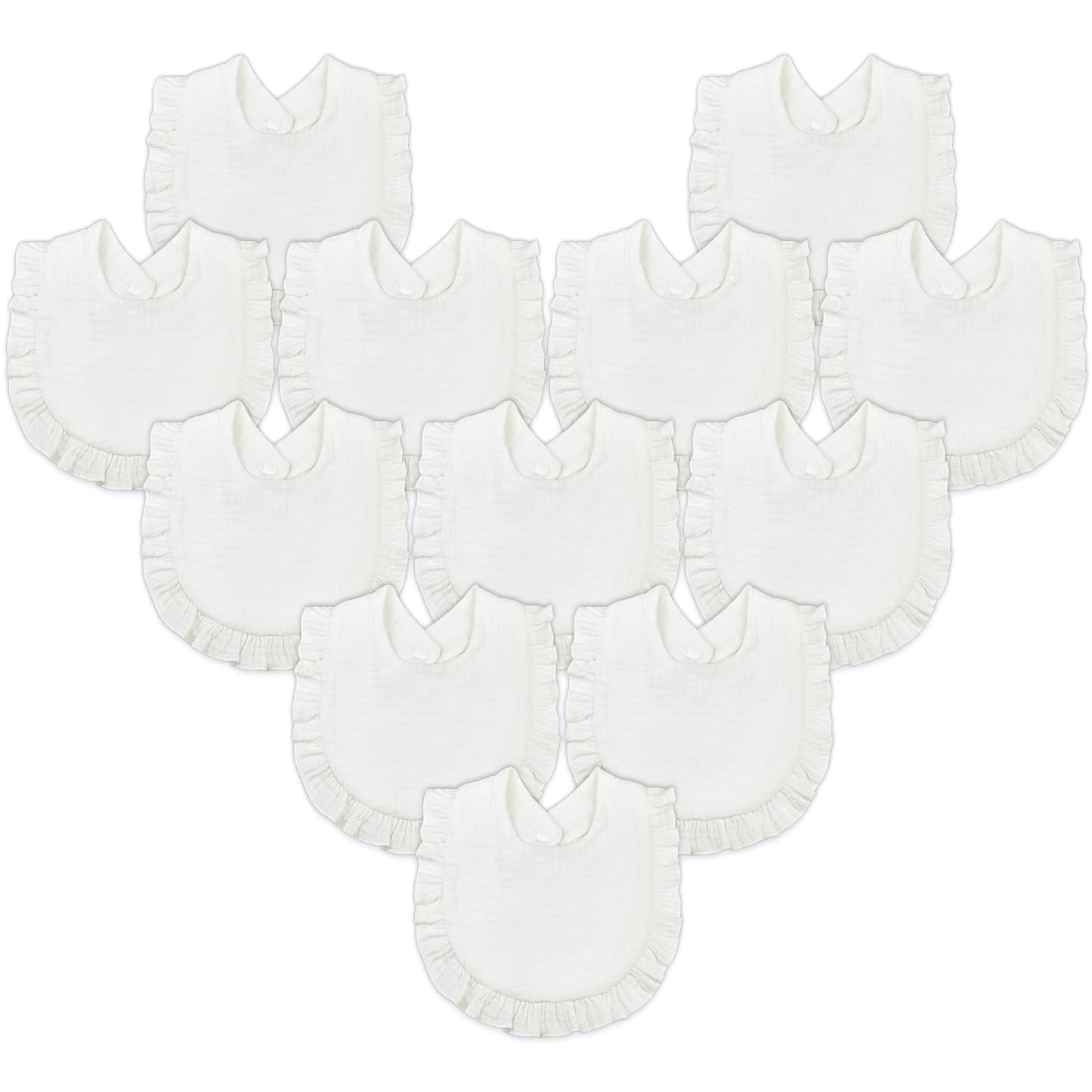Baby Bibs Muslin Drool Teething Drooling Bibs for Baby Girl Boy Muslin Cotton
