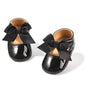 HsdsBebe Infant Baby Girls Mary Jane Flats Bow Non-Slip Soft Sole Princess Toddler First Walkers Sneaker Wedding Dress Shoes