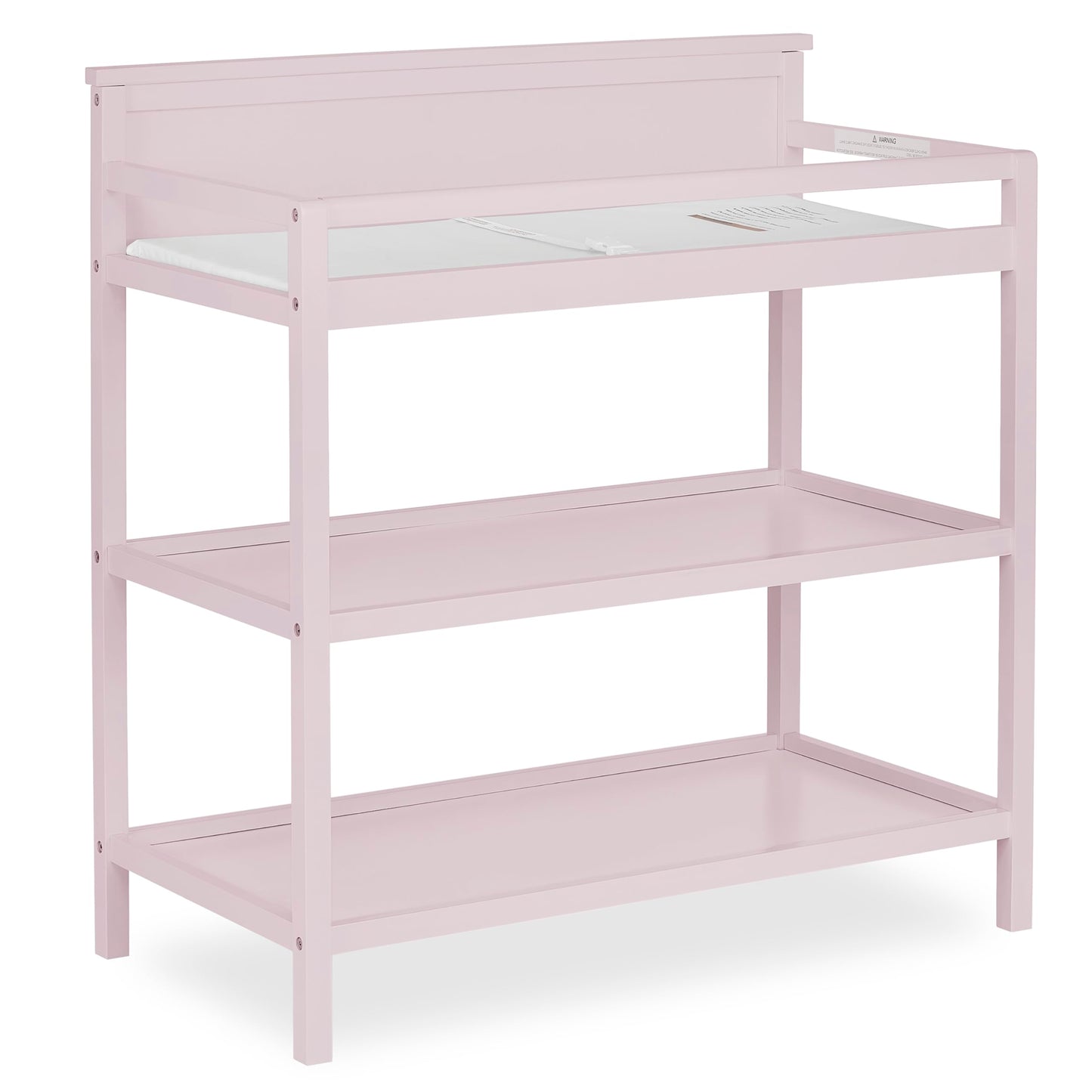 Dream On Me Jax Universal Changing Table, Blush Pink , 34x20x40 Inch (Pack of 1)