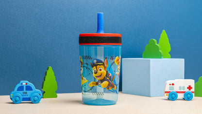 Zak Designs Disney Princess Kelso Toddler Cups For Travel or Home, 15oz 2-Pack Plastic Sippy Cups, Leak-Proof For Kids (Ariel, Aurora, Belle, Cinderella, Jasmine, Mulan, Rapunzel, Tiana)