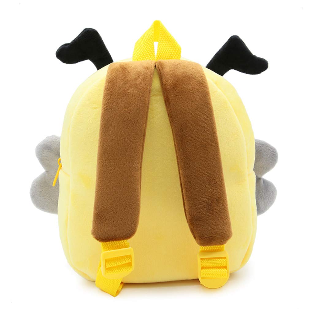 Cute Toddler Backpack Plush Animal Cartoon Mini Travel Daycare Bag for Baby Girl Boy 2-6 Years (Shark Blue)