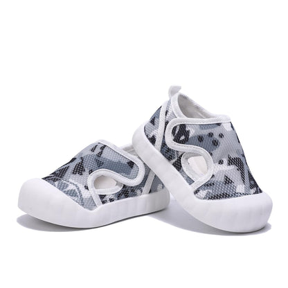 Baby Summer Sandals Breathable Mesh Rubber Sole Non-Slip Outdoor Shoes for Boys and Girls 9-30 Months