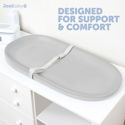 Jool Baby Waterproof Baby Changing Pad - Easy to Clean, Lightweight & Portable - Large Foam Cushion for Comfort (Sage)