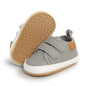 Baby Girls Boys Shoes Soft Anti-Slip Sole Newborn First Walkers High Top Canvas Denim Unisex Infant Sneaker