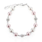 Cherished Moments Children's 14K Gold-plated or Sterling Silver Bracelet with Stardust Beads and Austrian Crystals for Babies, Infants, Toddlers, and Girls Jewelry Gifts