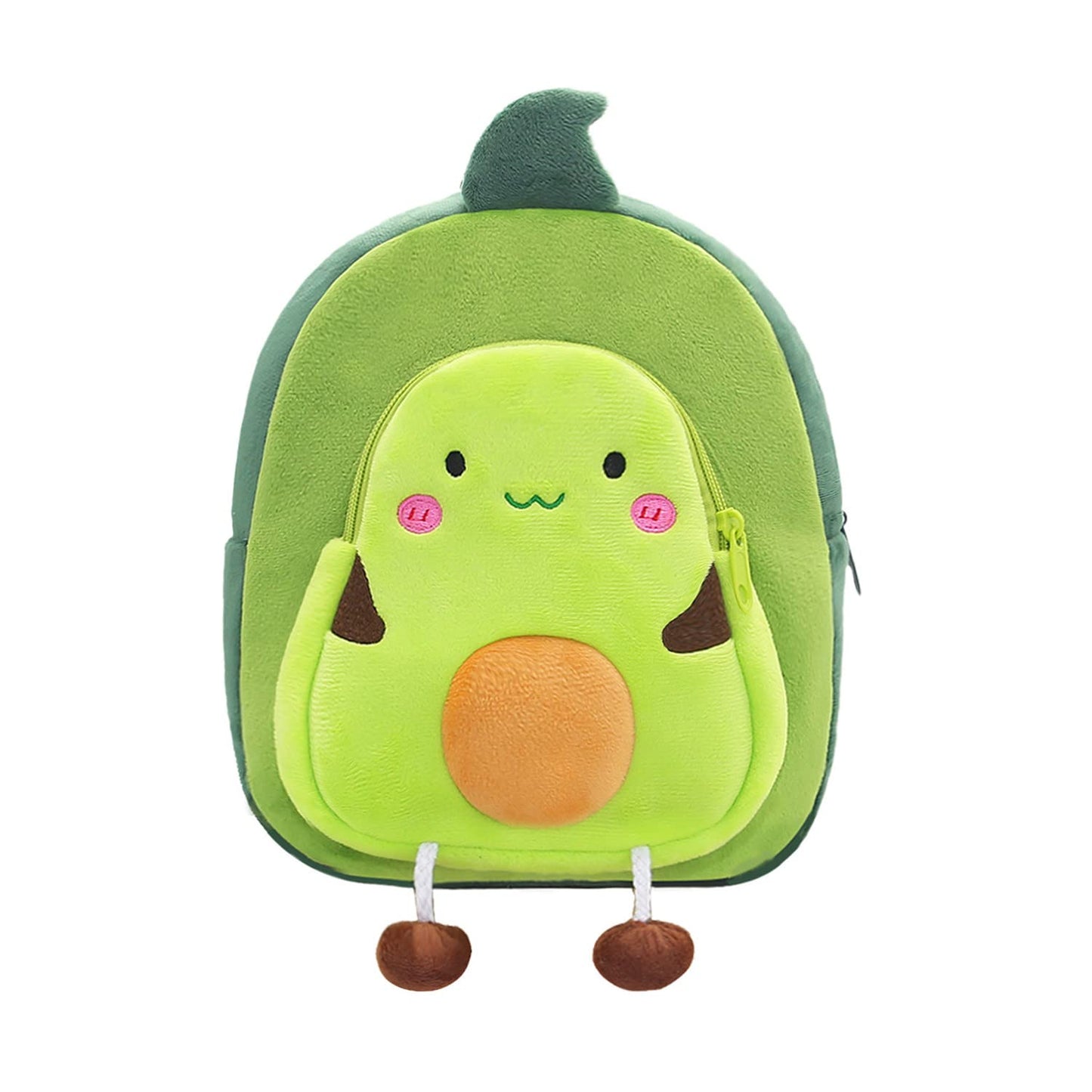NICE CHOICE Cute Toddler Backpack Toddler Bag Plush Animal Cartoon Mini Travel Bag for Baby Girl Boy 2-6 Years(Grey Elephant)