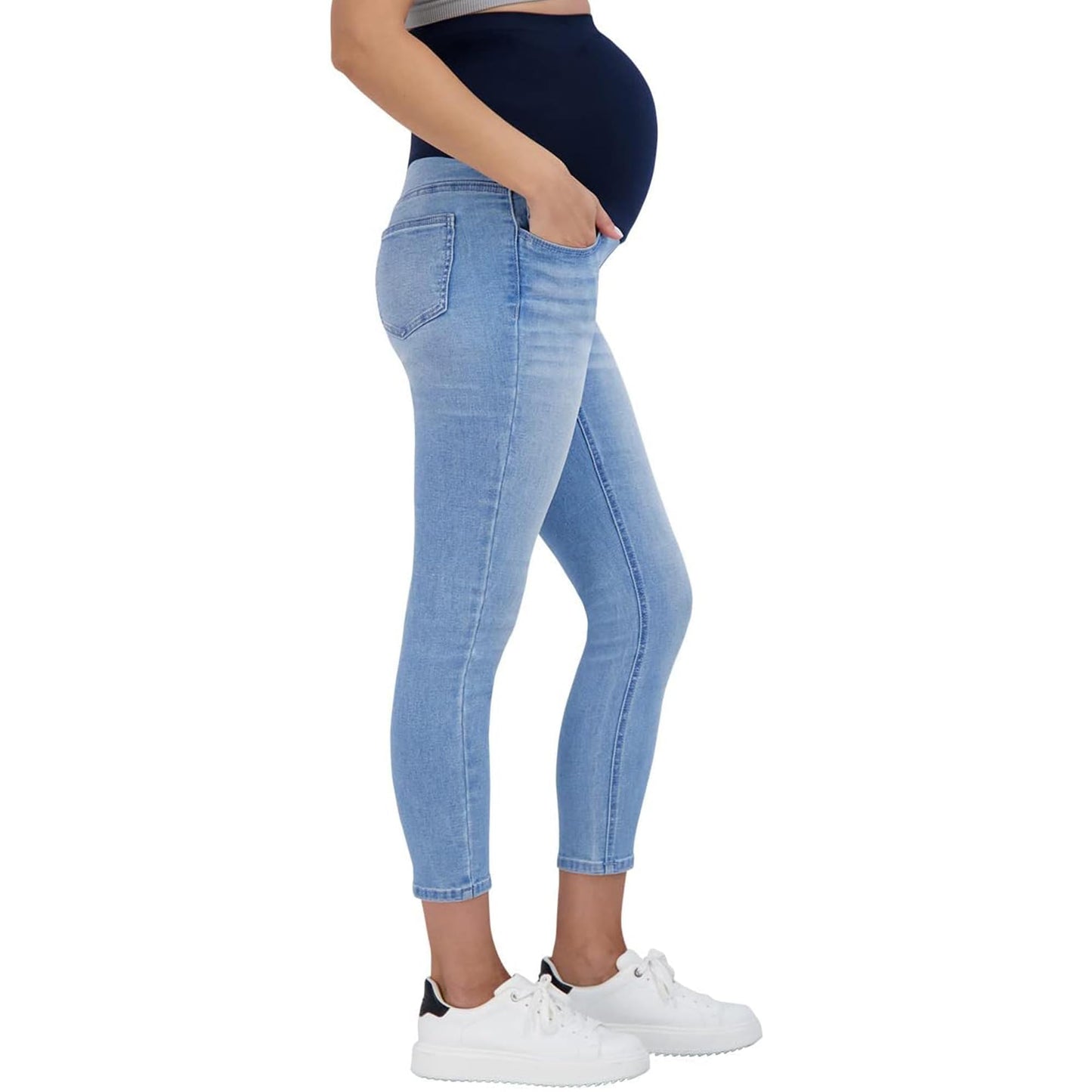 Savi Parker Women’s Maternity Jeans Over The Belly - Pregnancy Clothes for All Seasons, Maternity Pants