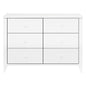 Babyletto Sprout 3-Drawer Changer Dresser with Removable Changing Tray in Washed Natural and White, Greenguard Gold Certified