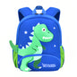 Dinosaur Anti-lost Backpack for Boys Kindergarten Preschool Bookbag with Chest Strap, Toddler Boys Backpack Daycare Bag, B-Green+Orange